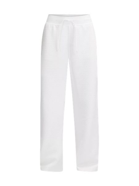 Textured Wide-Leg High-Rise Track Pant | Lululemon (US)