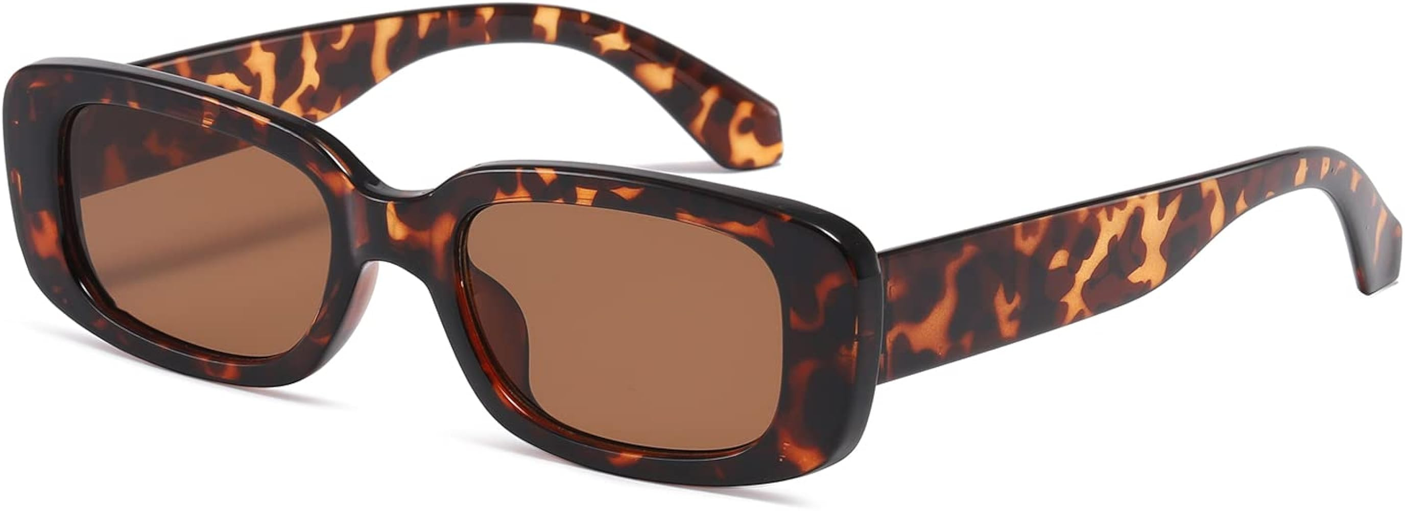 kimorn Rectangle Sunglasses for Women Men Trendy Retro Fashion Sun Glasses 90’s Vintage UV 400 ... | Amazon (US)