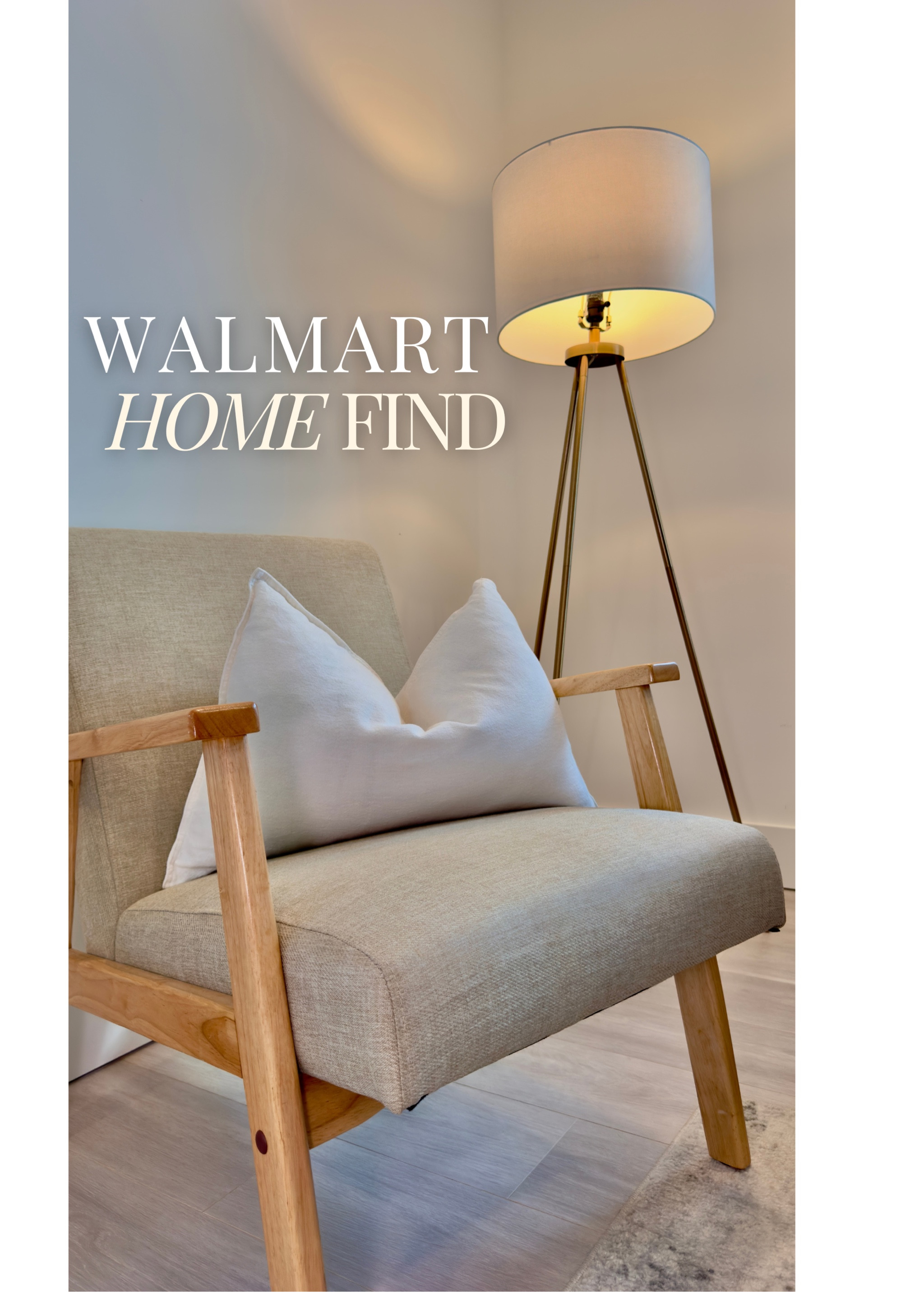 This is the best chair!! Very modern & comfortable! Only took about 4 days to get here from Walmart! 

#LTKHome