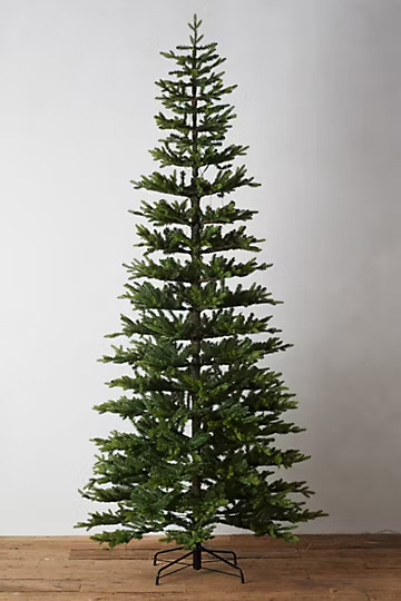 Faux Pre-Lit LED Queensland Tree | Anthropologie (US)