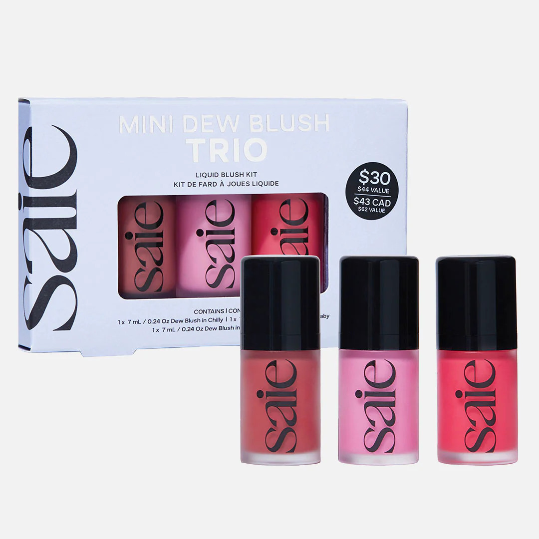 Mini Dew Blush Trio | Saie