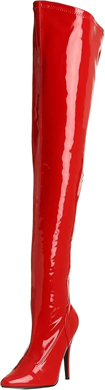 Pleaser Women's Seduce-3000 Thigh-high Boots | Amazon (US)