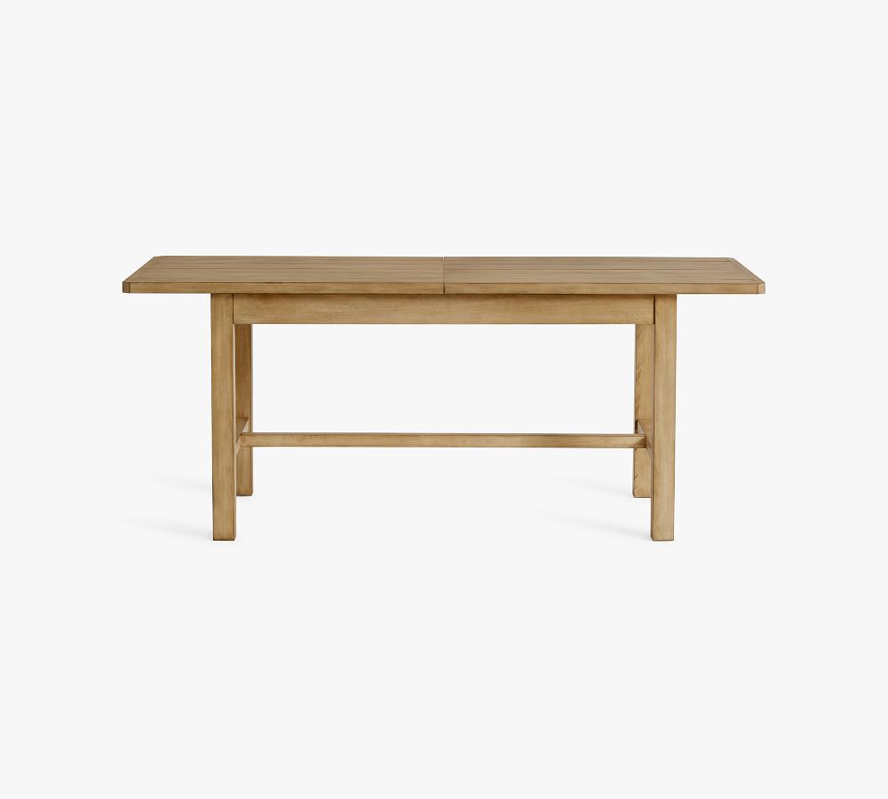 Mateo Extending Dining Table, Salvaged Natural, 73&amp;quot;-91&amp;quot;L | Pottery Barn (US)