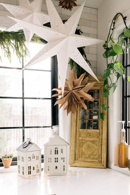 My favourite thing this Christmas season are these two tin houses with diffuser mist pumping out of it.  I love the smell of lemon and citrus essential oils all year round but it’s so homey during this time of year.  

#LTKHoliday #LTKSeasonal #LTKhome