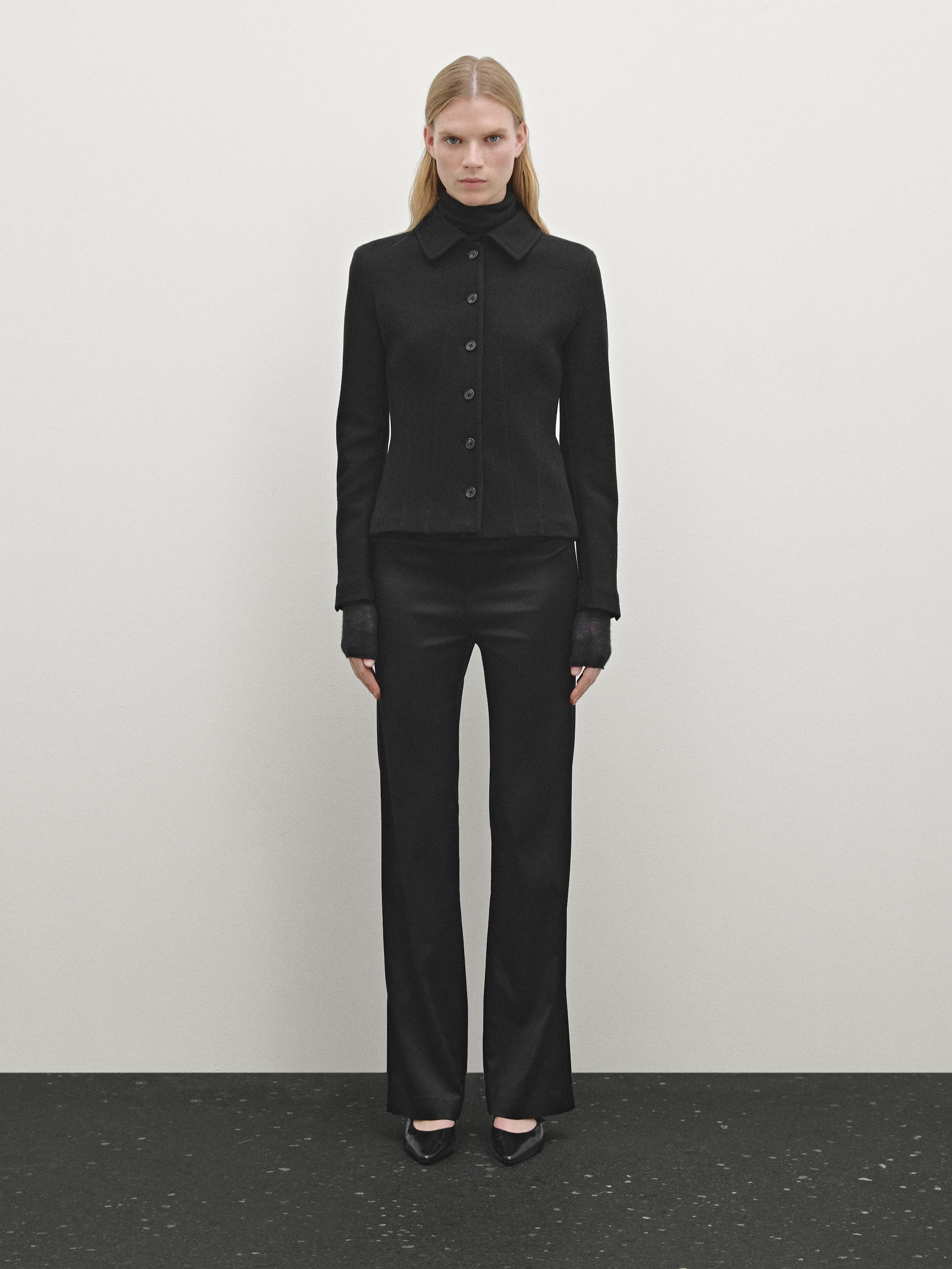 100% wool fitted jacket
    
 $280.00  Add to basket  SELECT SIZE | Massimo Dutti US