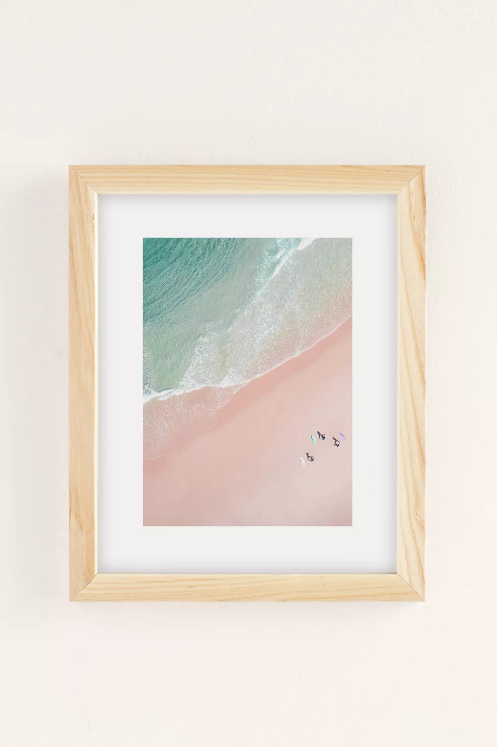 Ingrid Beddoes Surf Yoga Art Print | Urban Outfitters (US and RoW)