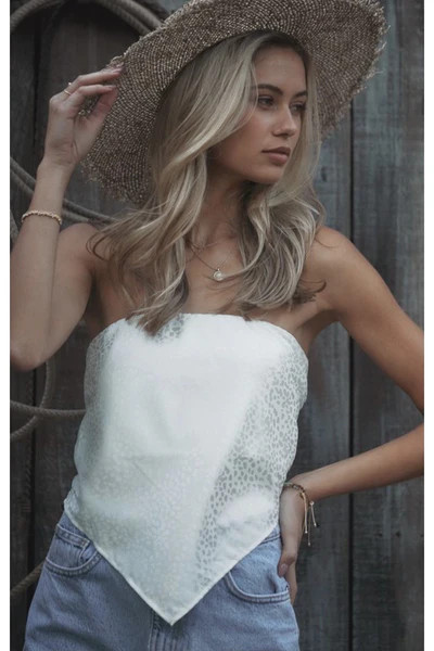 Sienna Scarf Top $44 | Indigo Closet 