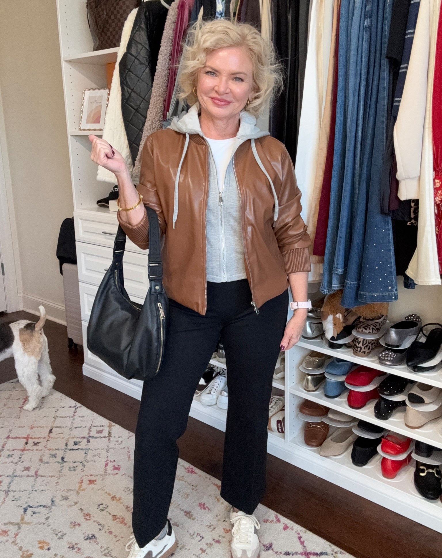 Perfect casual chic outfit for every day! This is “my” kind of outfit! Layered look jacket and pants are both size Medium.

Casual outfit
Fashion over 40
Petite fashion
Midlife fashion
Gen X Style
Bomber jacket
SPANX 

#stylewithserena
#petitefashion
#midlifefashion
#fashionover40
#genxstyle

#LTKOver40 #LTKPetite #LTKootd