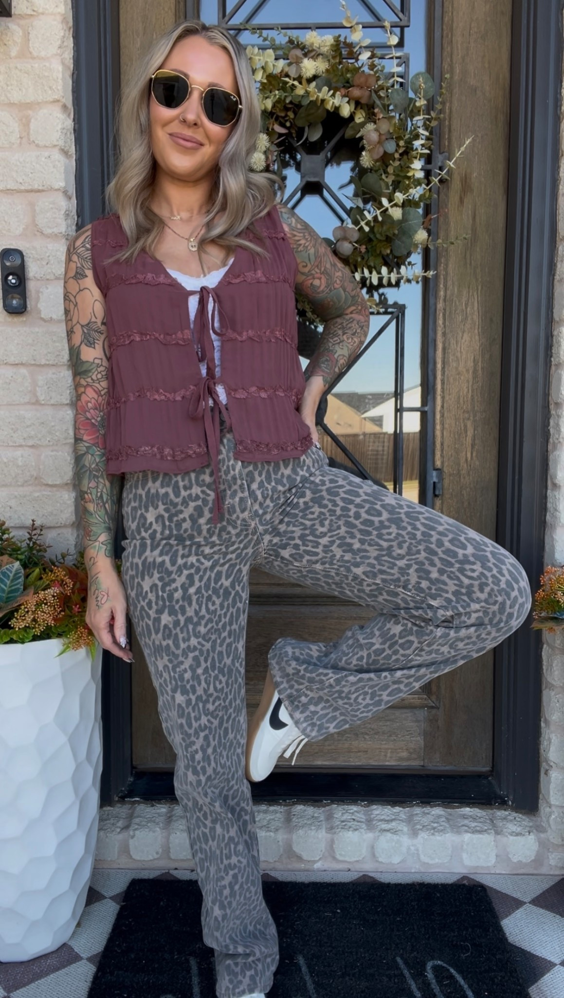 Fall fit 🐆❤️

#LTKmomlife #LTKootd #LTKPetite