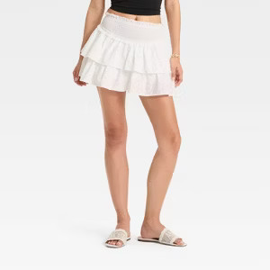 Women's Tiered Mini Skort - Wild Fable™ | Target