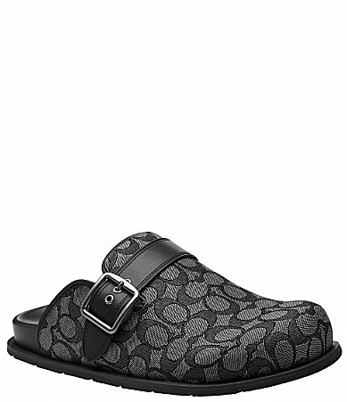 COACH Men's Signature Logo Buckle Clogs - 11 | Dillard's