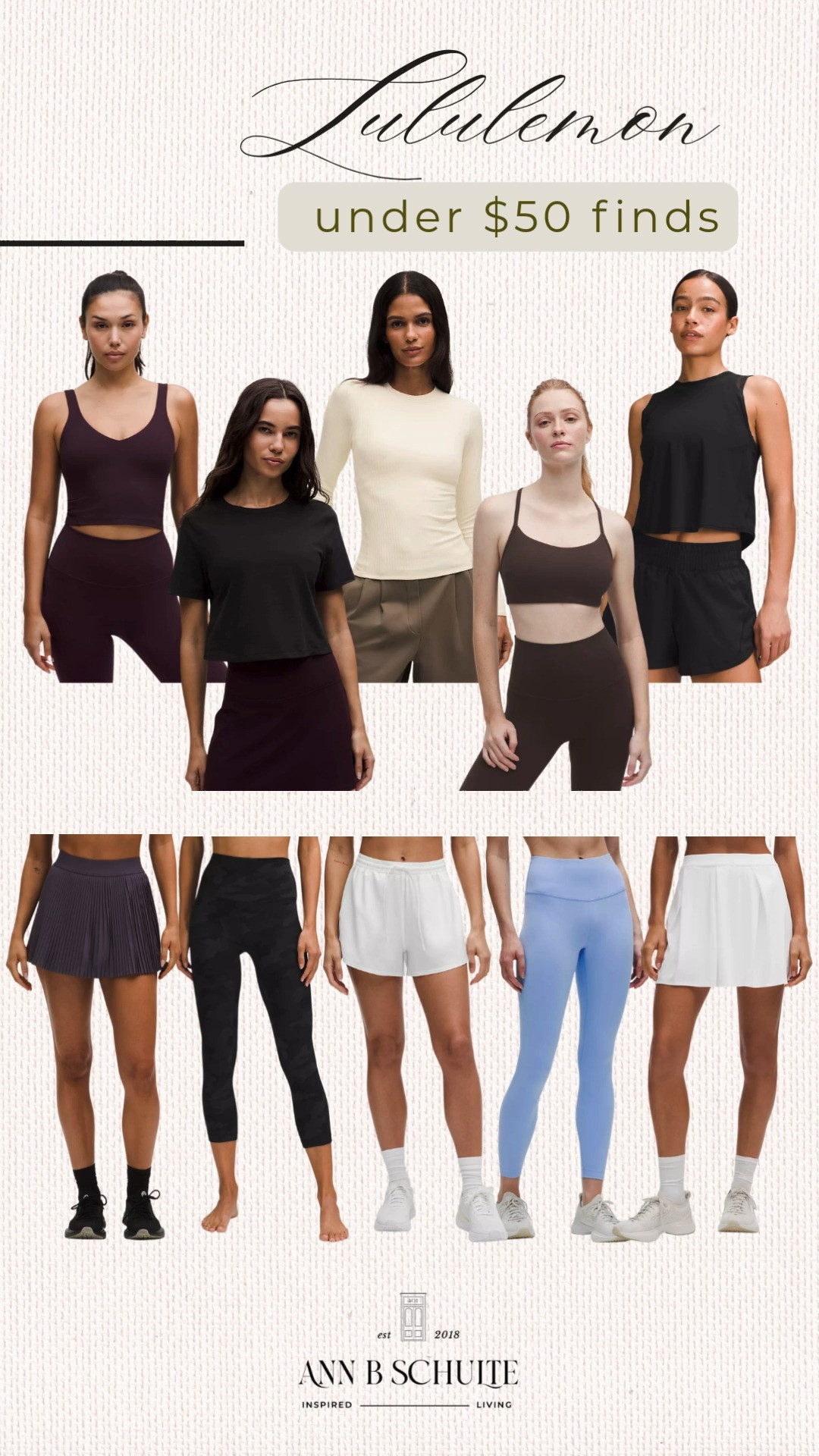 Lululemon activewear under $50 that looks luxe and feels even better. Small price, big motivation. 🤍💪🖤 #Lululemon #Activewear #LTKFit #LTKFashion #Athleisure #StyleInspo #ChicComfort #WardrobeRefresh #EverydayStyle #FitnessFavorites 

 #LTKActive