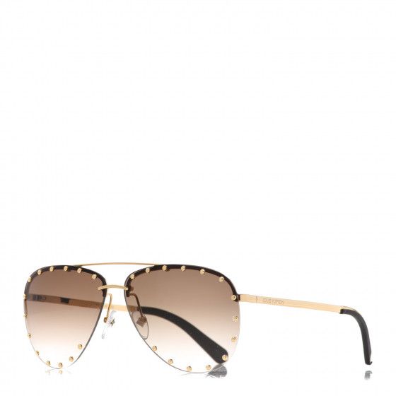 LOUIS VUITTON The Party Aviator Gradient Sunglasses Z0914U Brown | Fashionphile