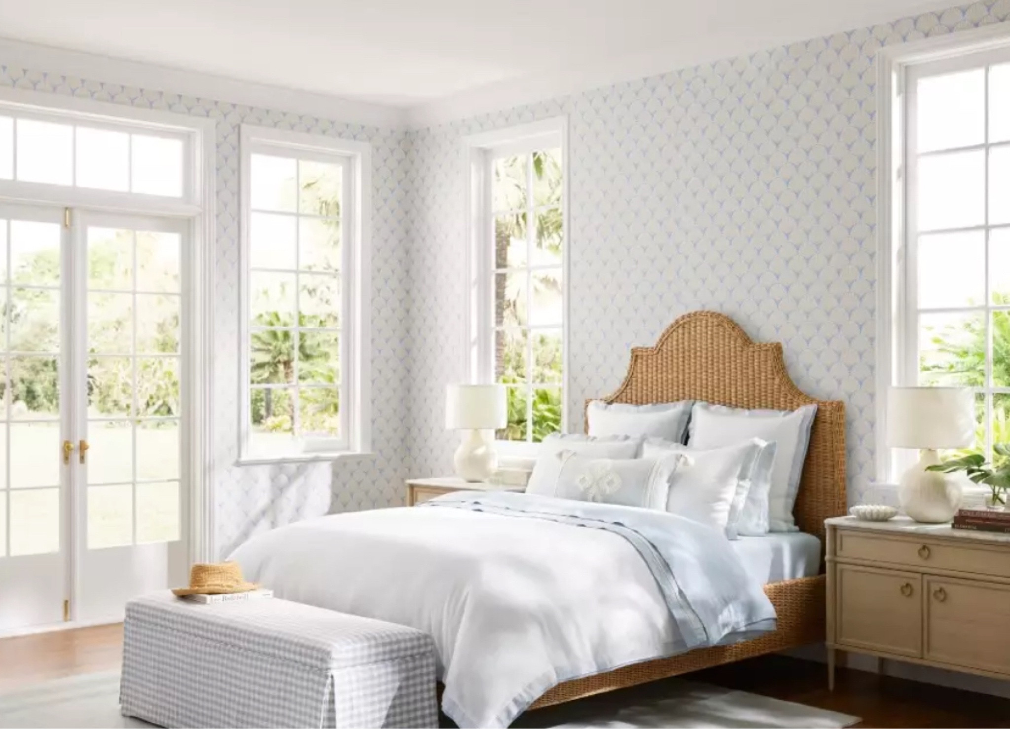 Coastal chic bedroom. 

#LTKsalealert #LTKSeasonal #LTKhome