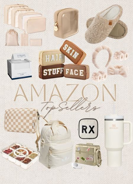 Amazon top sellers, best of Amazon, top sellers from Amazon, Amazon must haves, face stuff, hair stuff, backpack, travel, makeup bag, Stanley, extra bag, pill bag, slippers, packing g cubes, storage, food container 

#LTKMostLoved #LTKsalealert #LTKhome