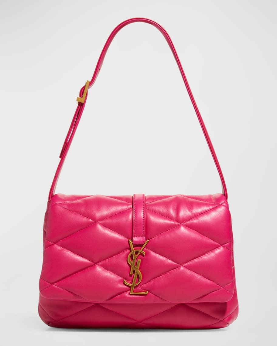 Saint Laurent Le 57 YSL Quilted Leather Flap Bag | Neiman Marcus