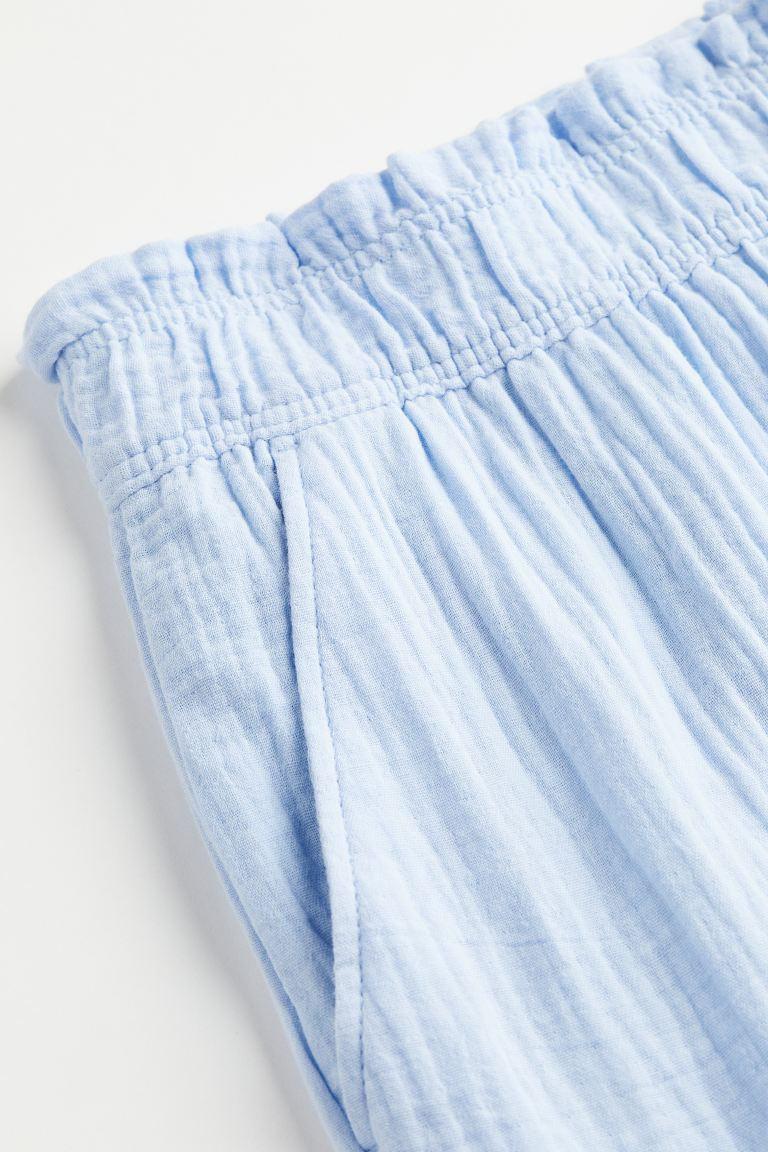 Crinkled Cotton Shorts | H&M (US + CA)