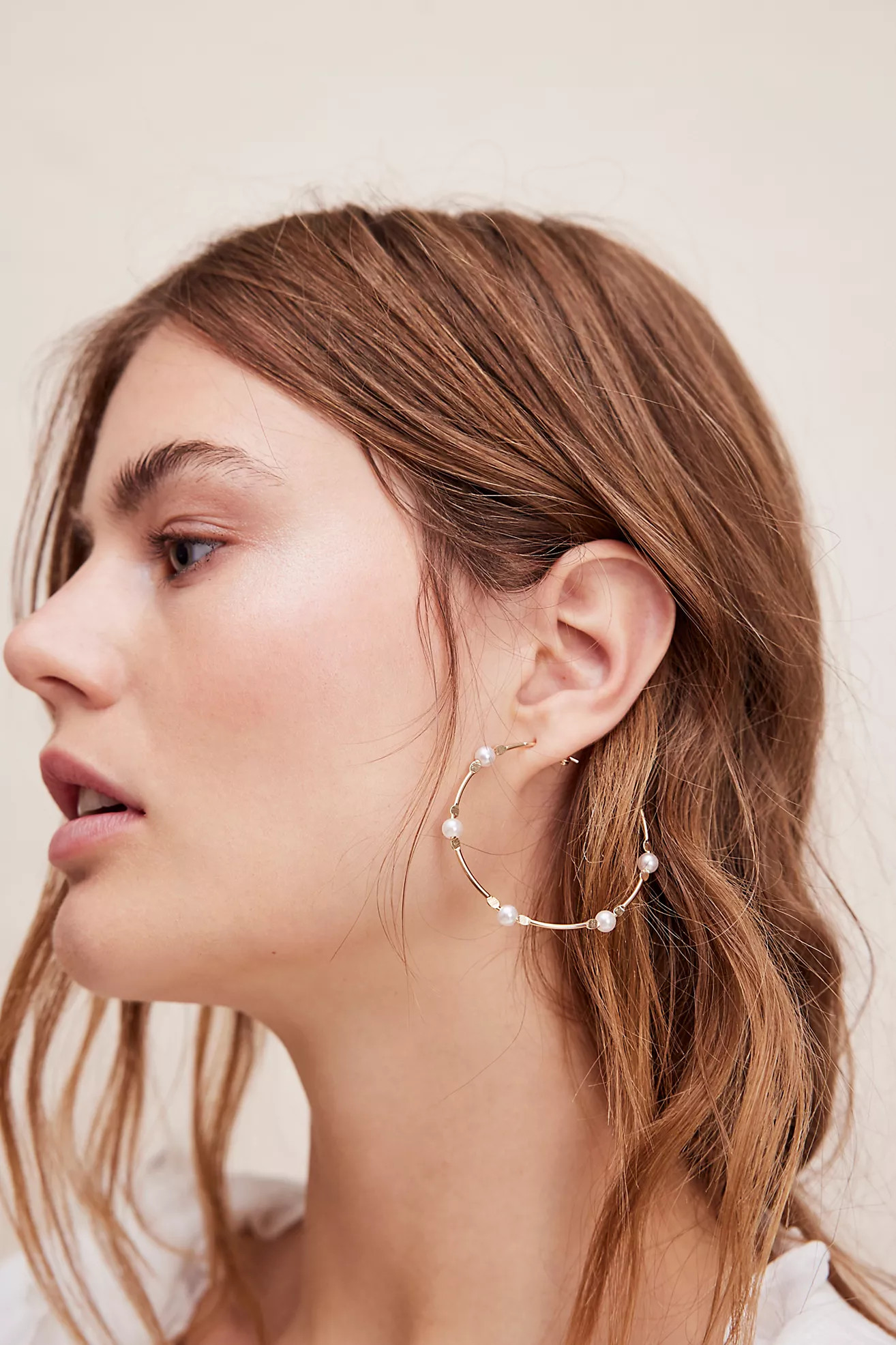 Free People X Joy Dravecky Exclusive Oversized Hoops | Free People (Global - UK&FR Excluded)