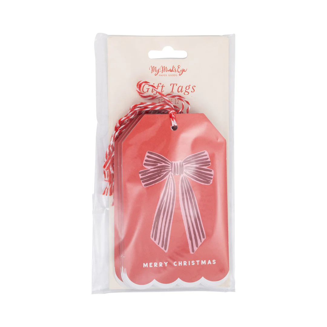 Bow Oversized Tags | My Mind's Eye