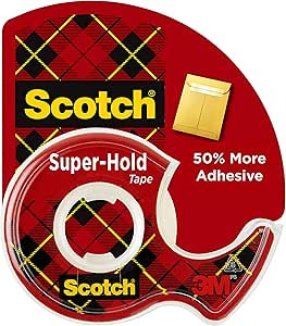 Scotch Tape Super Hold Tape, 19mm Wide X 16.5M, 1 Roll in Dispensers | Amazon (CA)