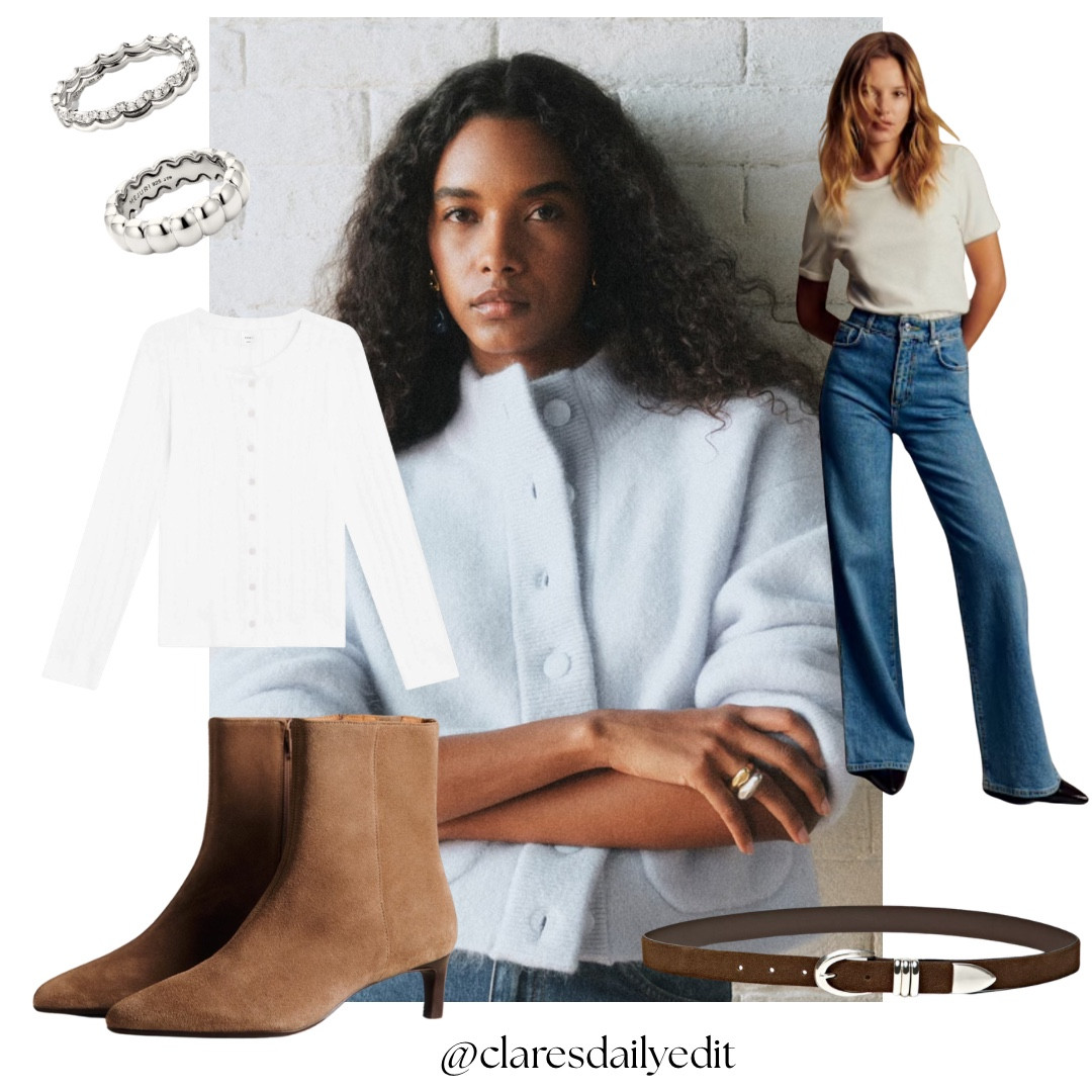 Ice blue is having a moment and popping up in all the shops .

It’s the perfect shade to take you into Spring and instantly freshens up your outfit. 

Spring trends 
Linen midi dress 
Wool cardigan 
Wool jacket 
Ice blue long sleeve top 

#LTKspring #LTKuk #LTKstyletip