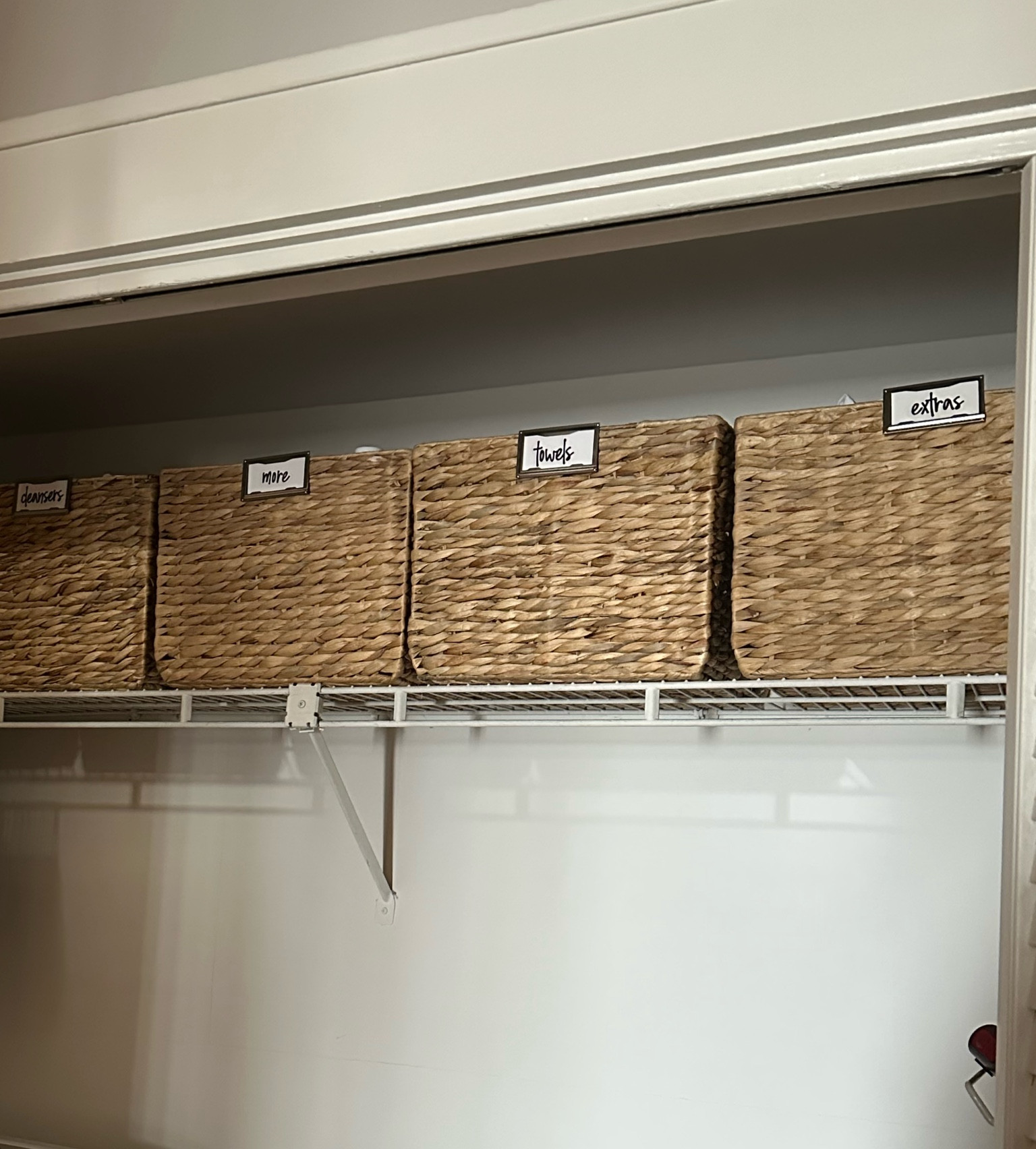 My open laundry closet organization

#LTKhome #LTKfindsunder100 #LTKfindsunder50