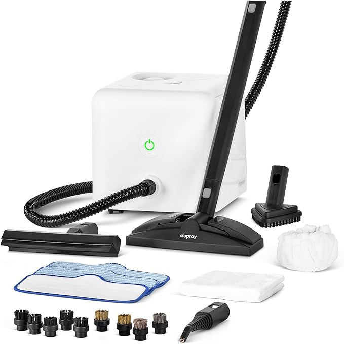 Dupray Neat Steam Cleaner with 20-piece Accesory Kit. For Multipurpose steam Cleaning Hardwood, T... | Amazon (US)
