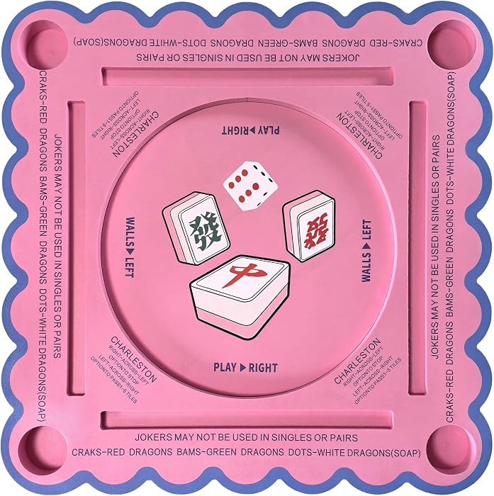 BOATWAY Floating Game Table for Pool Party - Double-Sided Mahjong & Poker with Non-Tip Design, Bu... | Amazon (US)