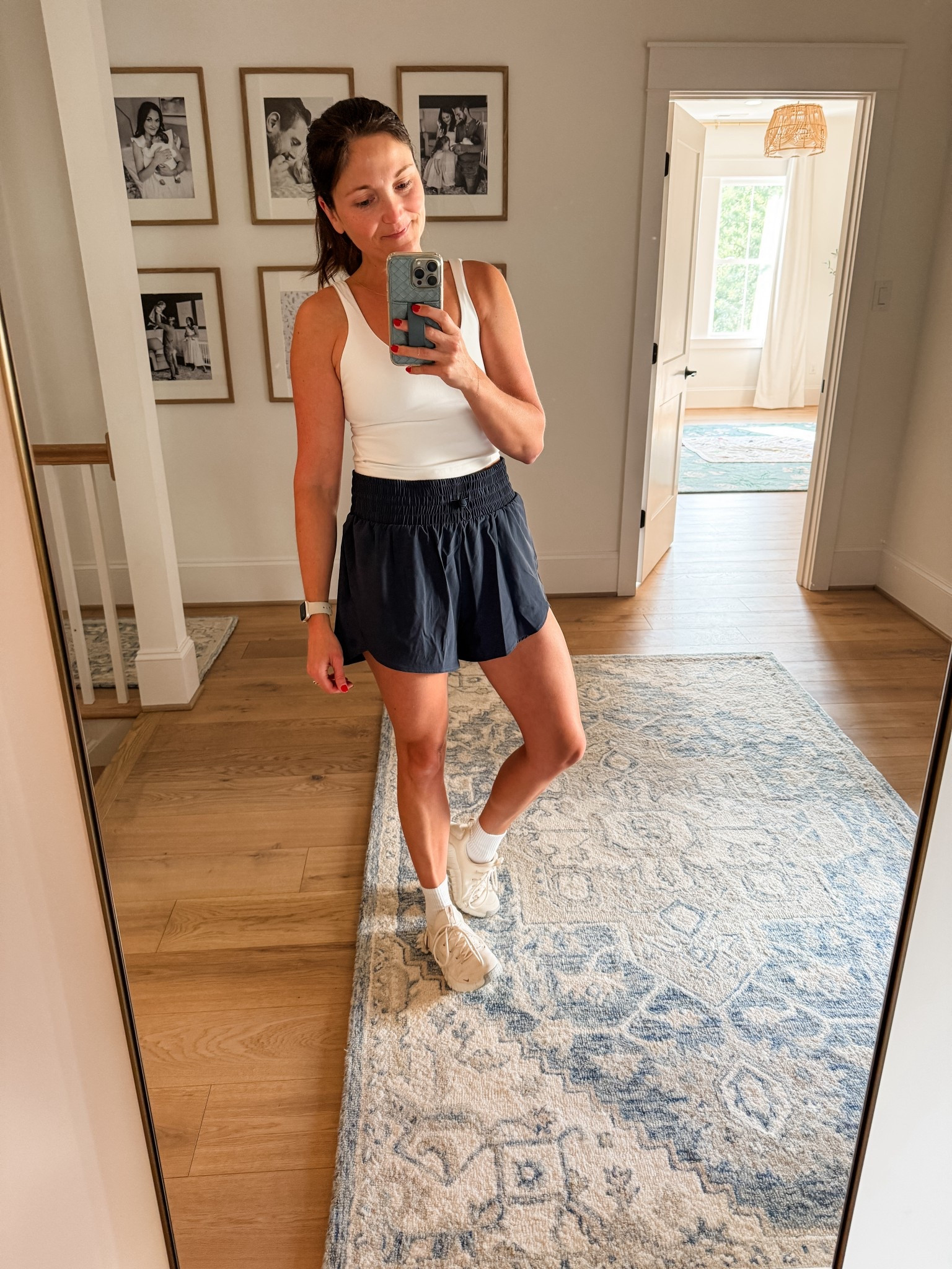 4th of July workout outfit! Loving these new Target athletic shorts… 3 inch, high waisted and super comfy. I’m wearing a M but I think I could have sized down to a S.

#LTKSeasonal #LTKSaleAlert #LTKActive