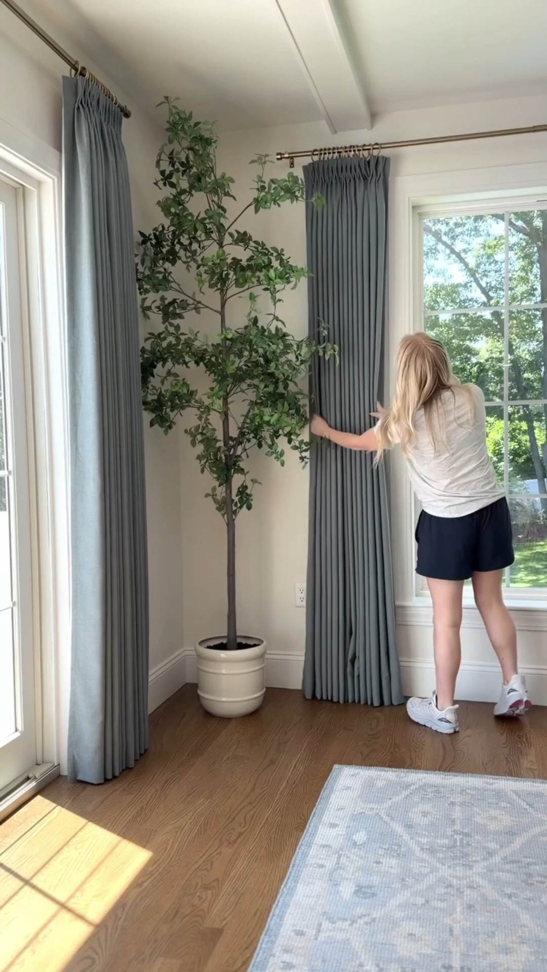 Designer inspired custom curtains for a fraction of the price?! Yes please!! These are my favorite curtains, I have them all around my home. This color is Smoke Blue.

#LTKHome