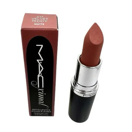 MAC Macximal Silky Matte Lipstick 617 Velvet Teddy 3.5g / 0.12 oz | Walmart (US)