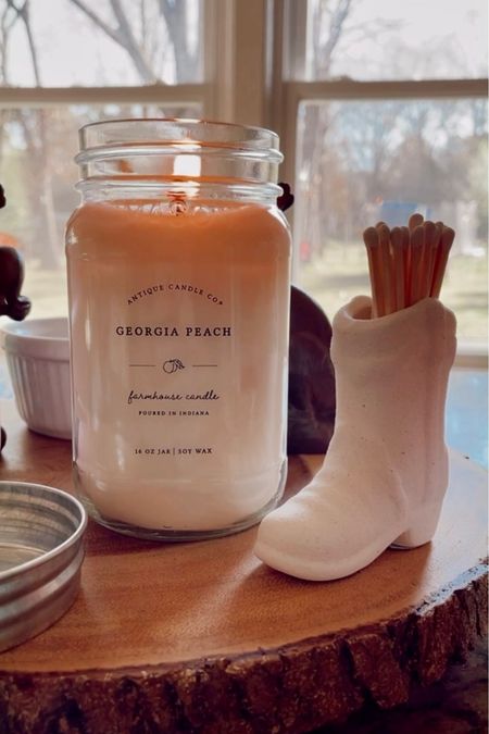 The cutest boot match holder & my favorite nontoxic candles 👢🕯️

#LTKhome #LTKfamily
