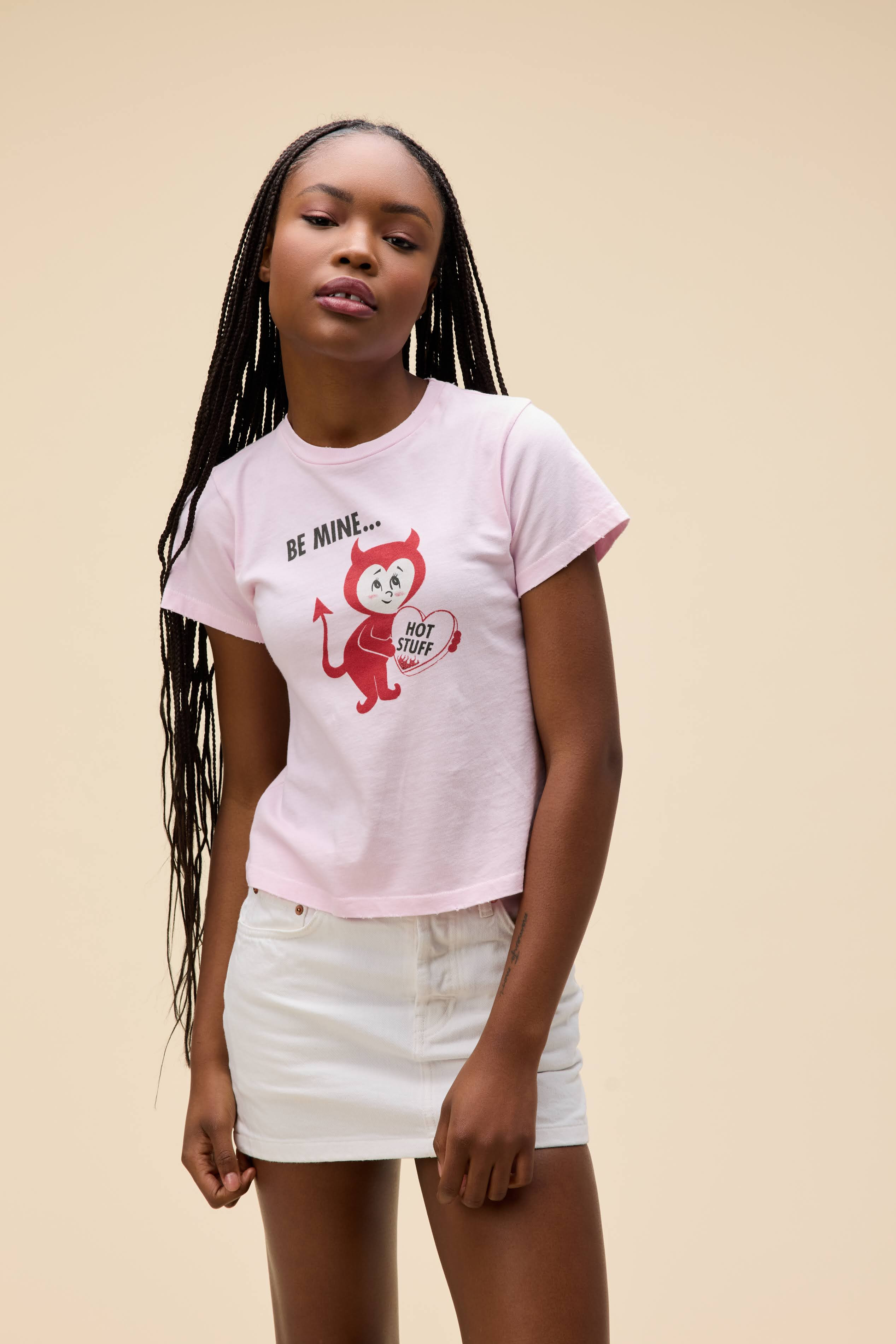Be Mine Hot Stuff Vintage Tee | Daydreamer