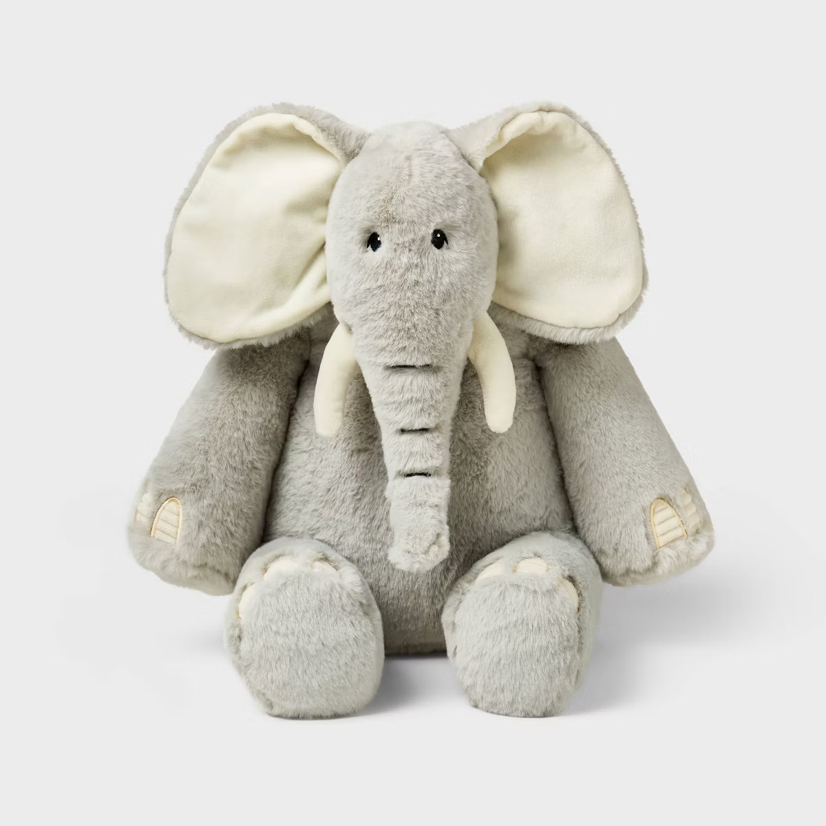 12" Gray Elephant Stuffed Animal - Gigglescape™ | Target