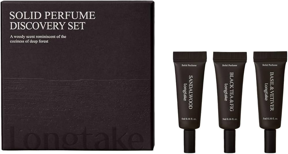 Solid Perfume Discovery KitㅣFragrance Trio of Long Lasting Gel Perfumes, Perfect for Travel, Ca... | Amazon (US)