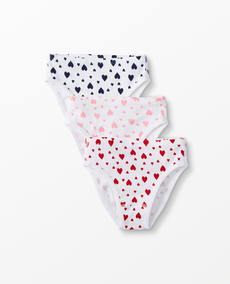 Hipster Underwear In Organic Cotton 3-Pack | Hanna Andersson