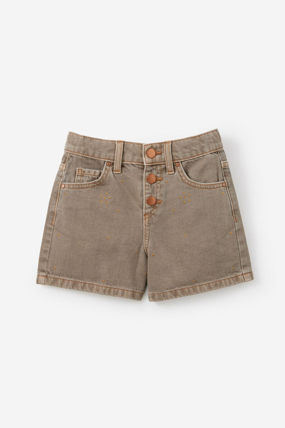Snap Front Denim Short | Cotton On (US)
