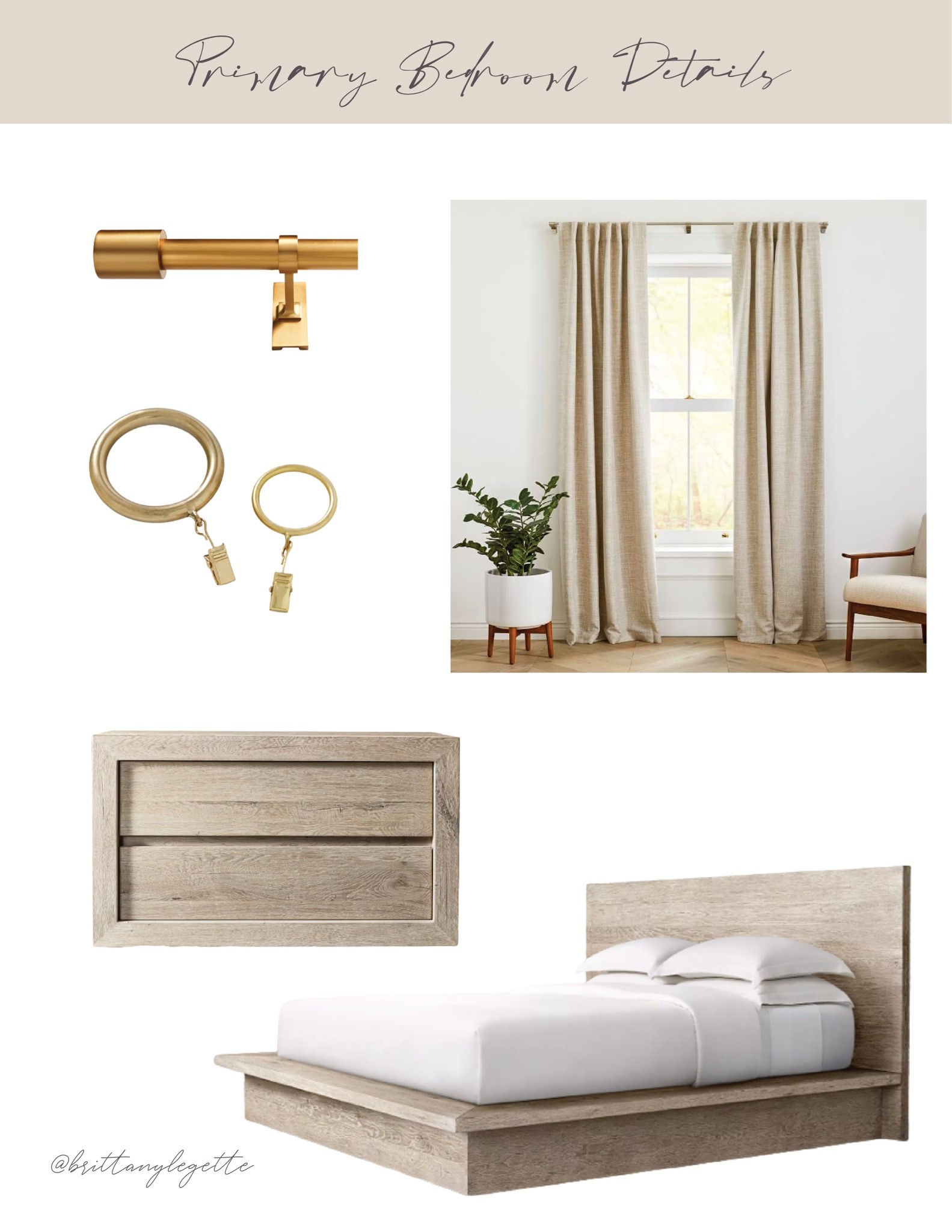 Primary bedroom details  

#LTKhome
