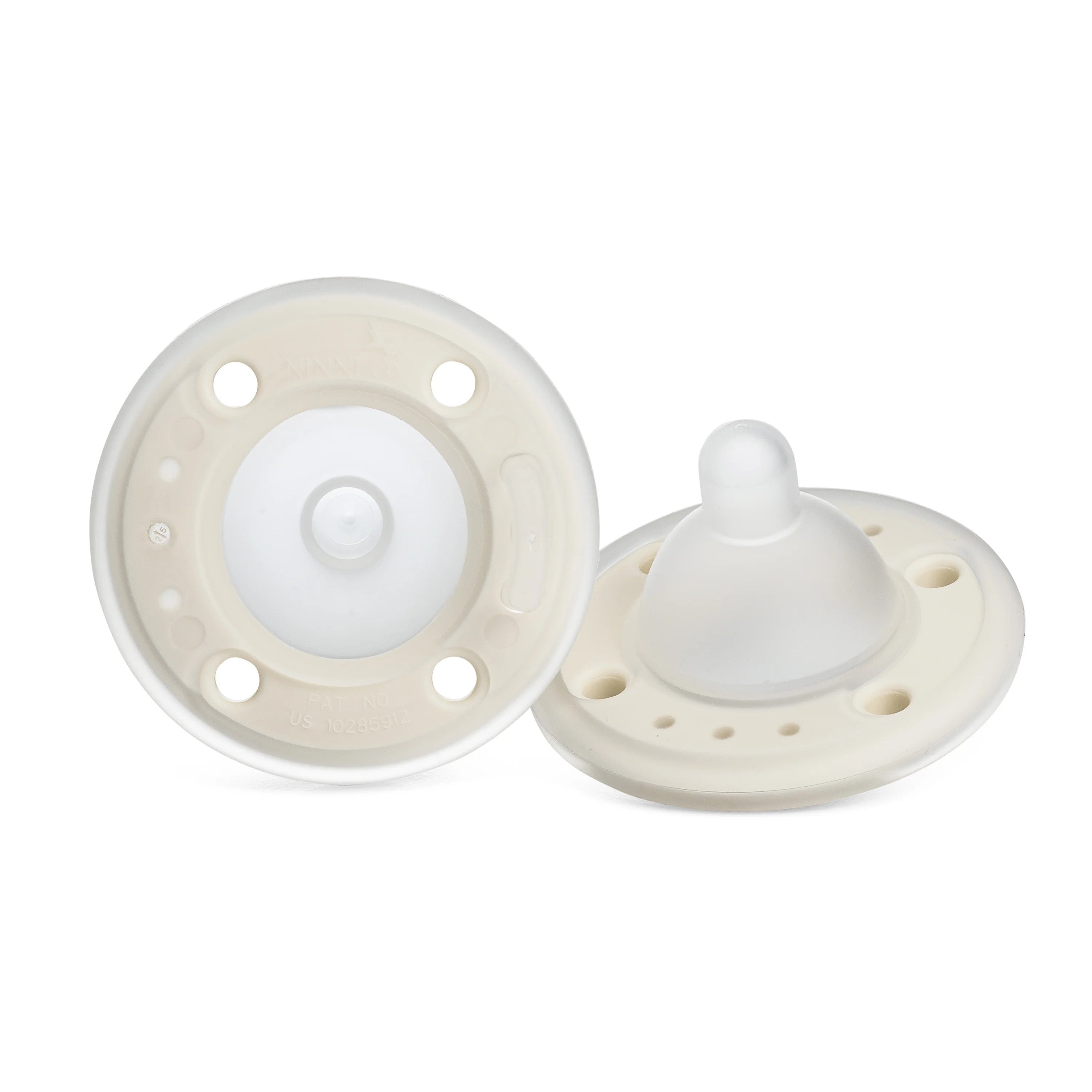 Ninni Pacifier Creme 2 Pack | Ninni Co