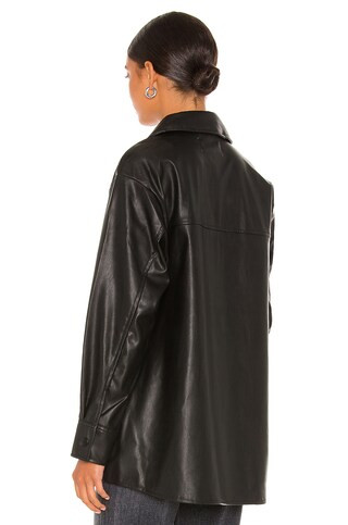 Steve Madden Faux Good Measure Shacket in Black from Revolve.com | Revolve Clothing (Global)