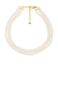 Triple Pearl Strand Necklace
                    
                    Lele Sadoughi | Revolve Clothing (Global)