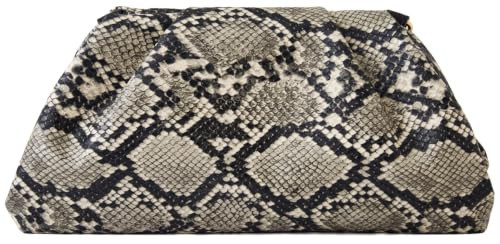 Munansli Snakeskin Women's Clutch Purse,Detachable Chain Shoulder Bag, Dumpling Crossbody Bag, Cloud Evening Clutch. | Amazon (US)