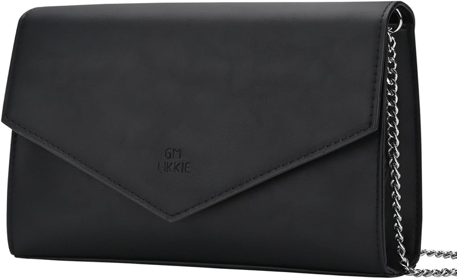 GM LIKKIE Clutch Purse for Women, Evening Envelope Clutch Bag, Crossbody Foldover PU Leather Shou... | Amazon (US)
