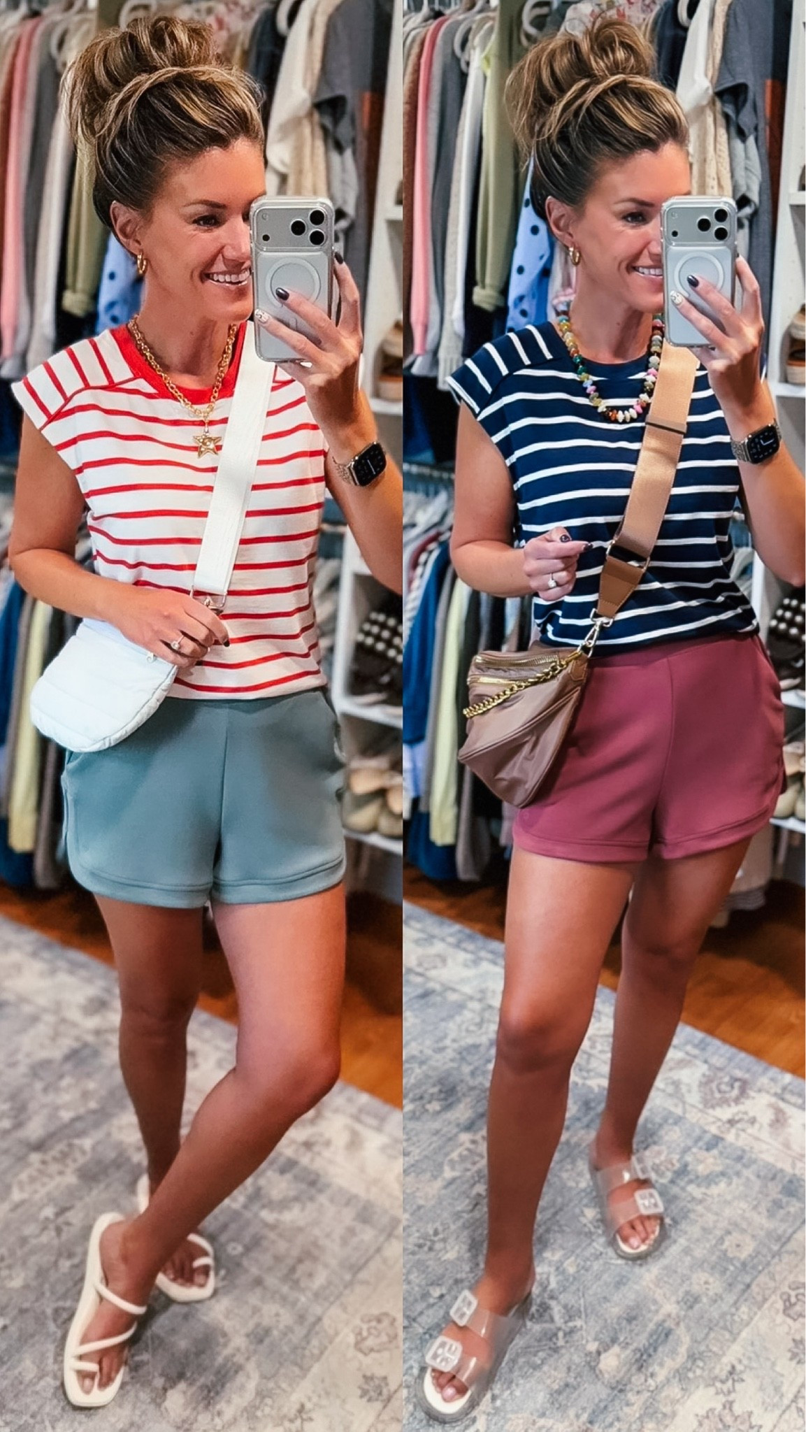 Walmart basics. Tees on sale…less than $6!!

Tees/ small 
Shorts/ medium

#LTKmomlife #LTKSaleAlert #LTKOver40