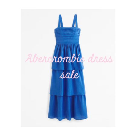 Abercrombie dresses are 20% off! Everything else is 15% off!! 

#weddingguestdress #summeroutfit #summerdress 

#LTKFindsUnder100 #LTKOver40 #LTKSaleAlert