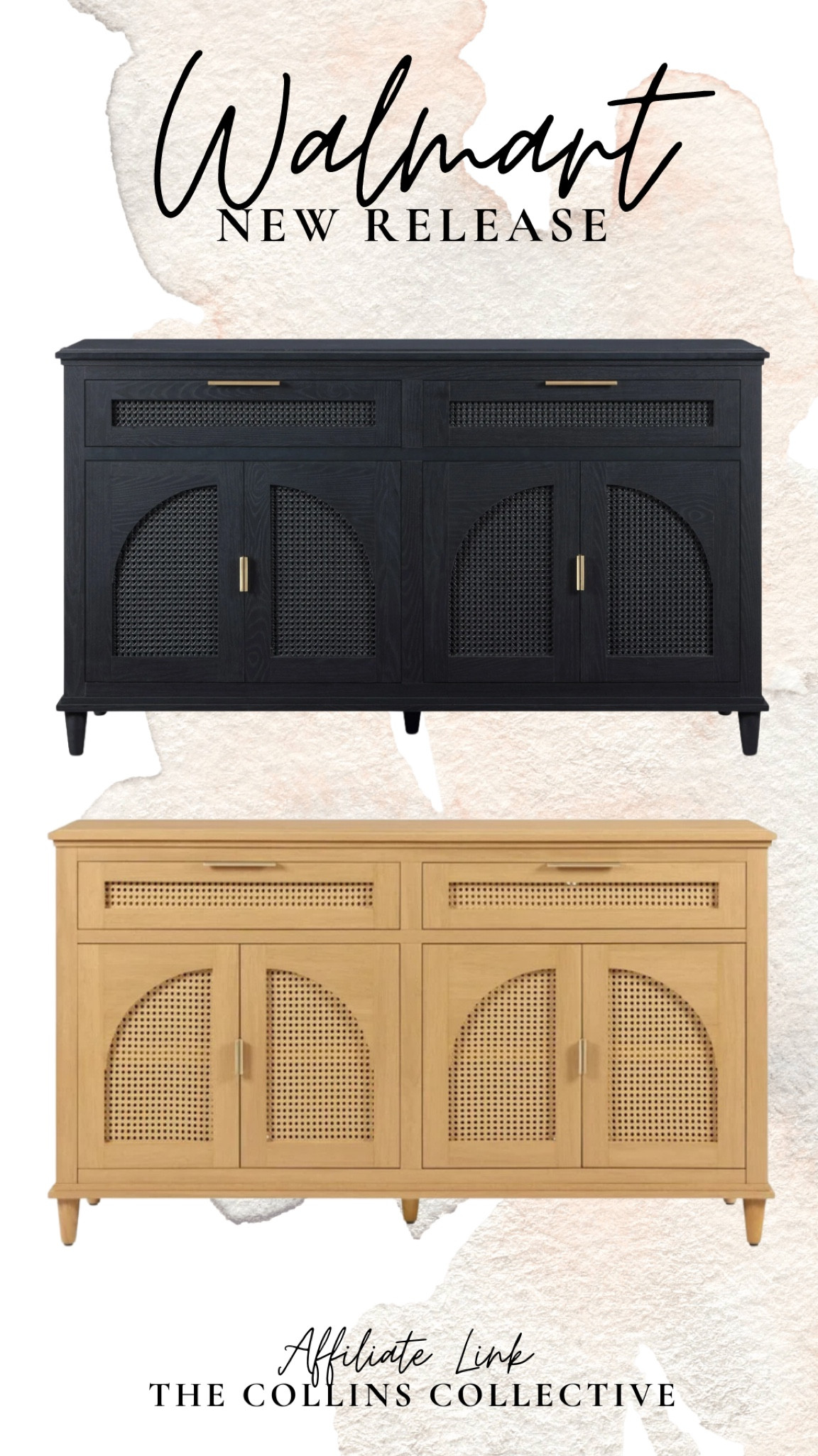 Walmart find, furniture find, drew Barrymore collection, media console, media cabinet, console table 

#LTKHome