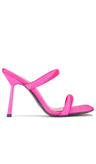 Ashley Mule in Pink Satin | Revolve Clothing (Global)