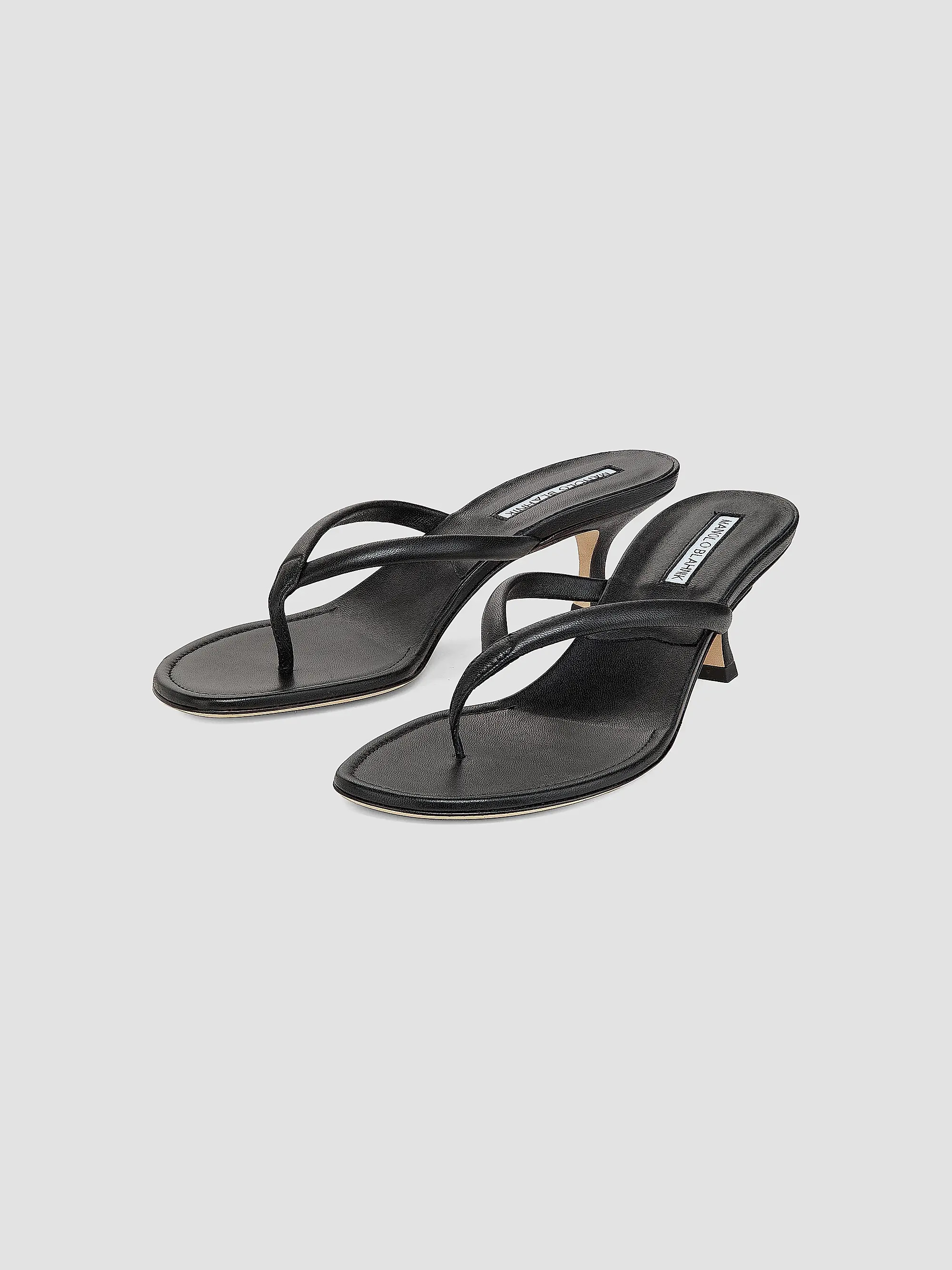 Paterno 50MM Leather Thong Sandals | Saks Fifth Avenue