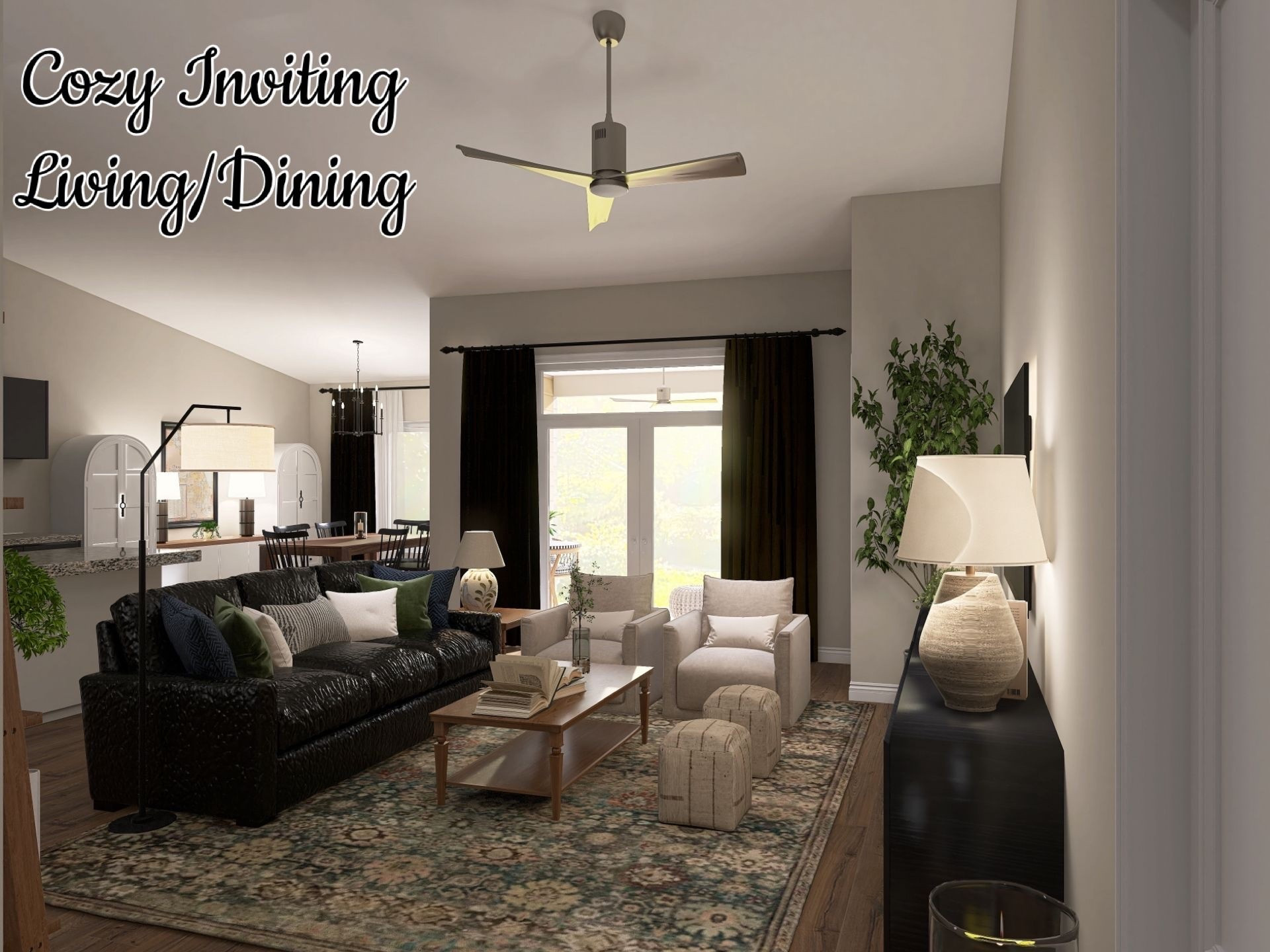 Designed by Olivia
Cozy Inviting Living/Dining

#LTKmomlife #LTKSeasonal #LTKHome