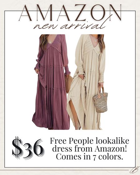 Free People lookalike dresses from Amazon! Such good look for less finds.

#LTKSeasonal #LTKfindsunder50 #LTKsalealert